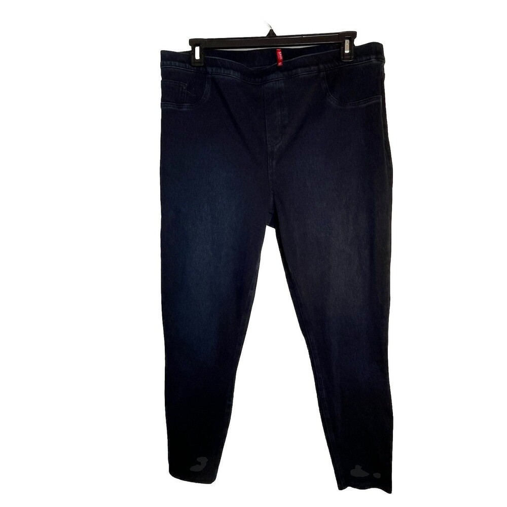 Spanx Pull On Jeans Begging Leggings Plus 2X